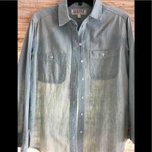 Textile by Elizabeth and James long sleeve polo